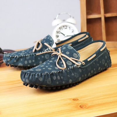 Pria Leisure Loafers Kulit 41 - 45 Ukuran Pria Suede Casual Shoes