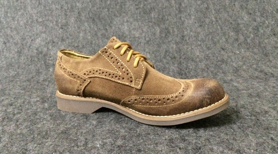 OEM Gaya Oxford Pria Bisnis Kasual Sepatu, Kulit Asli Tali Up Derby Sepatu
