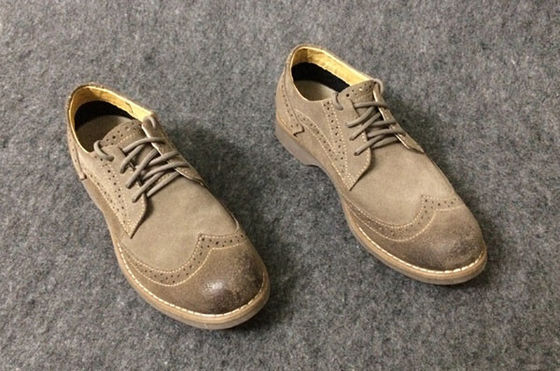 OEM Gaya Oxford Pria Bisnis Kasual Sepatu, Kulit Asli Tali Up Derby Sepatu