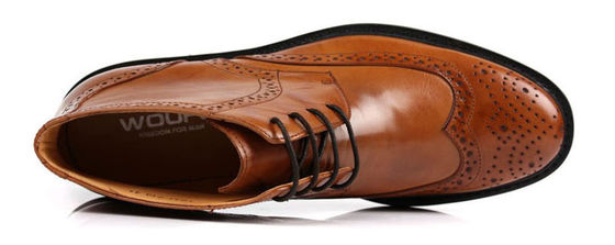 Musim gugur / musim semi Pria Sepatu pergelangan kaki Pria Real Kulit Chelsea Boots