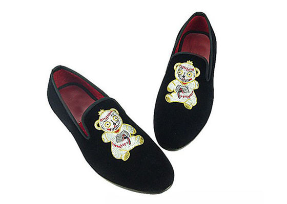 Men Flat Men Velvet Loafers Key Drawn Style Men Bisnis Casual Shoes
