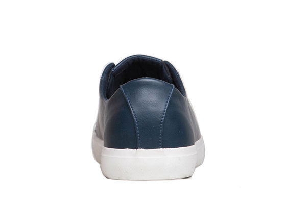 Klasik Pria Kasual Sepatu, Bernafas Kulit Dentel Up Flat Sepatu