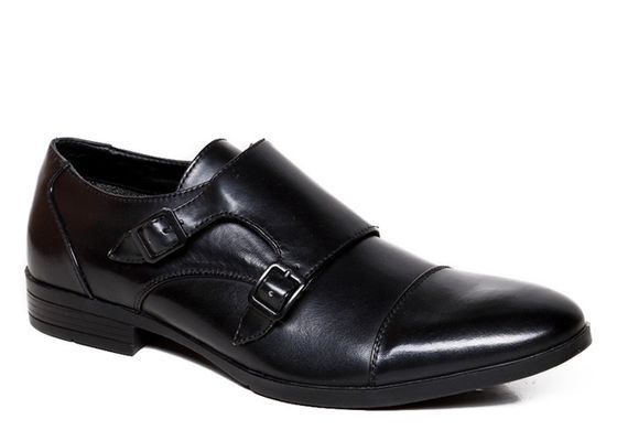 Sepatu pria dengan tali ganda Sepatu kulit Italia