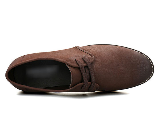 Low Heel Pria Kulit Casual Sepatu Nyaman Suede Atas Pria Casual Oxford Sepatu