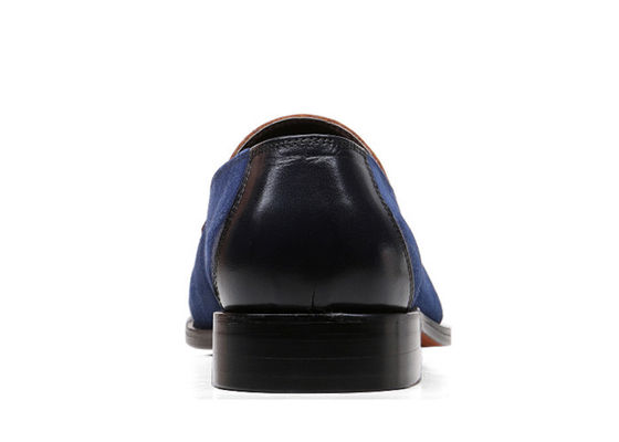 Pria Dewasa Suede Penny Loafers Flat Slip On Pria Moccasin Sepatu Kulit