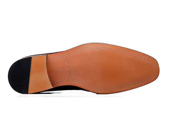 Tassel Penny Suede Kulit Pakaian Sepatu, Musim semi / Musim Gugur Pria Kulit Slip On Sepatu