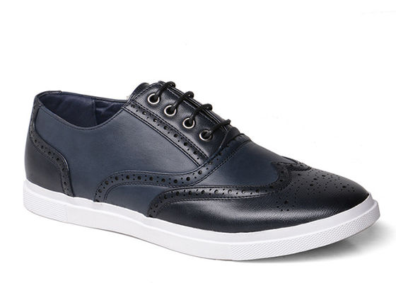 Pria Nyaman Sepatu Sepatu Sepatu Pria Hitam PU Sepatu Sepatu Pria Kulit Sepatu Sepatu Brogue