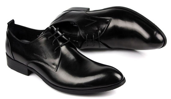 Kafe / Hitam / Brown Pria gaun pengantin Sepatu Bakar Pria Berujung Sepatu