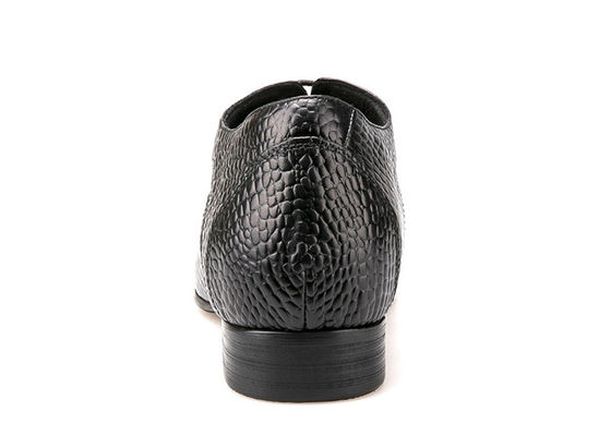 7 Cm Hitam tebal tumit pria gaun pengantin Hitam / coklat sepatu pria sepatu kulit paten