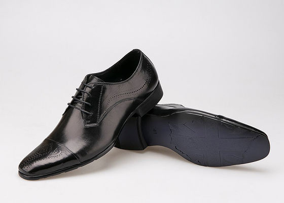 Bisnis Pria Pakaian Sepatu Gaya Inggris Genuine Kulit Lace Up Brogue Sepatu