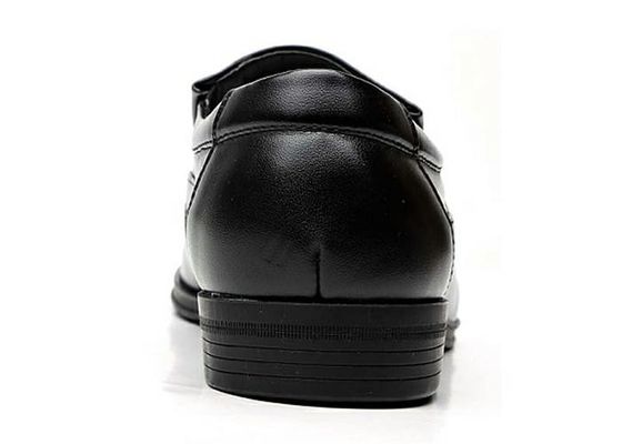 Slip on Loafers Hitam Ketahanan Pria Casual Dress Shoes Untuk Acara Formal