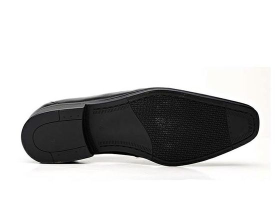 Slip on Loafers Hitam Ketahanan Pria Casual Dress Shoes Untuk Acara Formal