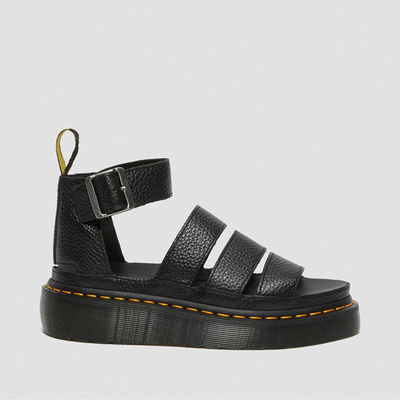 Wanita memotong sandal kulit, bulat jari kaki zip sandal depan
