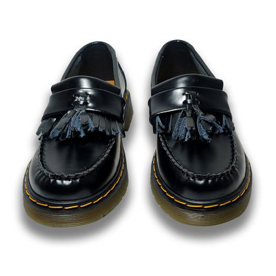 Oxford Genuine Kulit Wanita Pakaian Sepatu Wear tahan Hitam