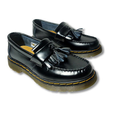 Oxford Genuine Kulit Wanita Pakaian Sepatu Wear tahan Hitam
