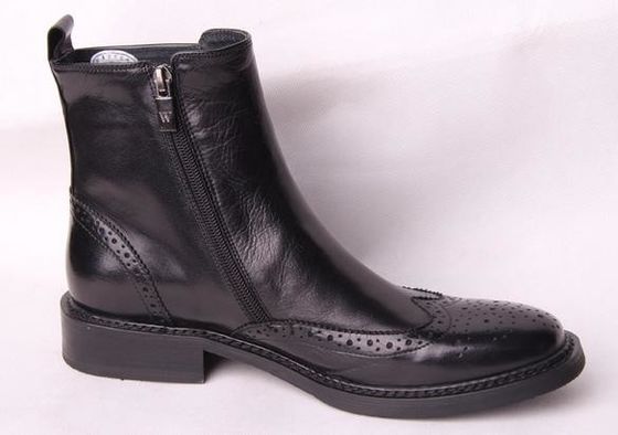 Sepatu tempur pria sepatu bot kulit pakaian desainer web tinggi top pria pergelangan kaki sepatu bot tempur