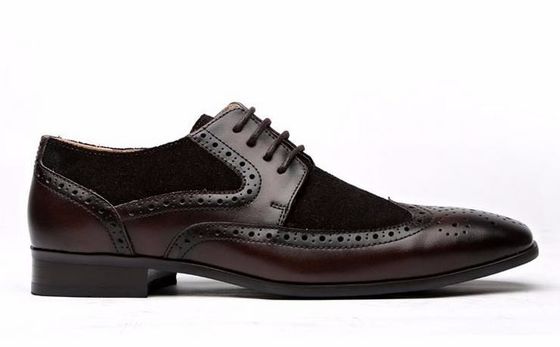 Bernafas Ringan Kulit Suede Pria Sepatu Gaya Eropa Super Nyaman