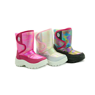 Musim Dingin Panas Wanita Kulit Asli Anti-slip Sepatu Sepatu Ankle Waterproof