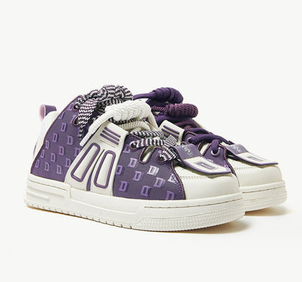 Model Wanita Kulit Sneaker Patchwork Sneaker Platform Wanita