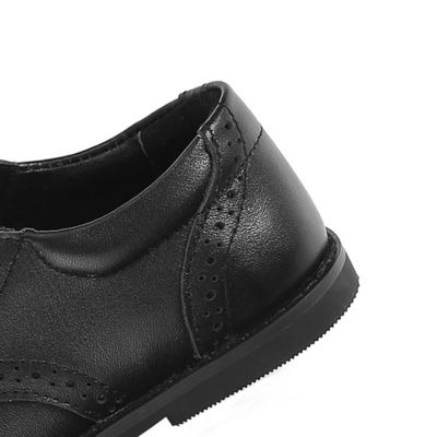 Sepatu sekolah kulit unisex ukuran 26-40 gadis Tassel sepatu kulit