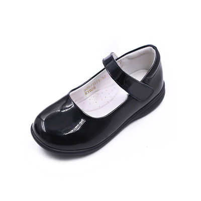 Sepatu Sekolah Kulit Unisex Sepatu Kulit Mary Jane Disesuaikan