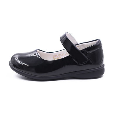 Sepatu Sekolah Kulit Unisex Sepatu Kulit Mary Jane Disesuaikan