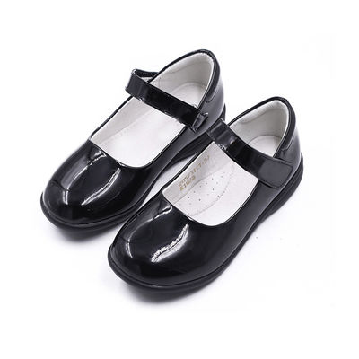 Sepatu Sekolah Kulit Unisex Sepatu Kulit Mary Jane Disesuaikan