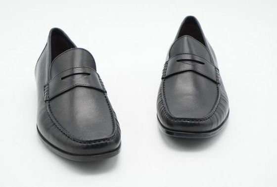 Pakaian Moc Pria Kulit Loafers Holton Penny Loafer Sampel Tersedia