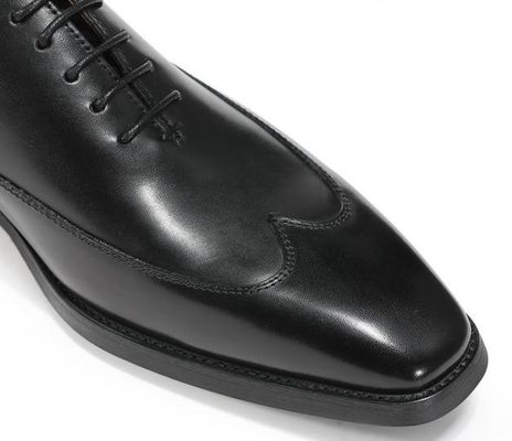 Derby Brogue Oxford Pria Kulit Pakaian Sepatu klasik buatan tangan Dengan layanan OEM