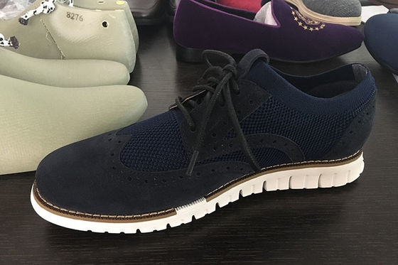 Sepatu Pria Knitted Casual Disesuaikan Flyknit Bernafas Sepatu Ringan