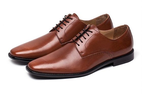 Kantor Handmade Mens Brown Lace Up Dress Shoes Klasik Goodyear Kulit Sol