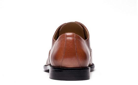 Kantor Handmade Mens Brown Lace Up Dress Shoes Klasik Goodyear Kulit Sol