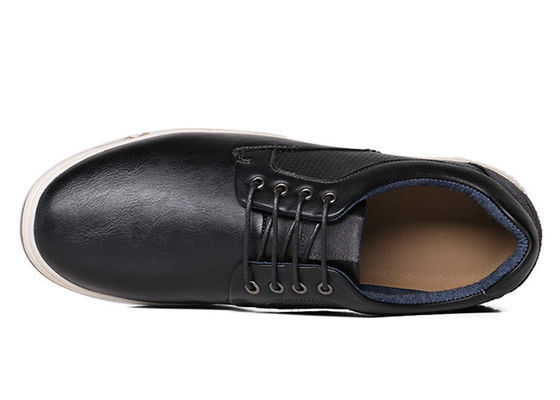 Klasik Designer Men Lace Up Casual Flat Shoes, Sepatu olahraga