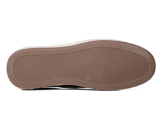 Klasik Designer Men Lace Up Casual Flat Shoes, Sepatu olahraga
