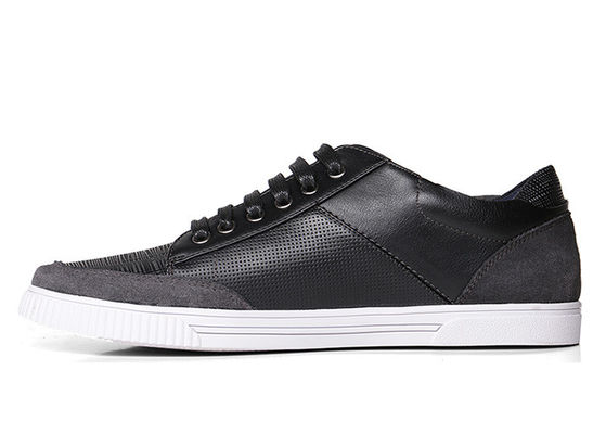 Sneakers Fashion Dentel Men Flat Dress Sepatu Bernafas Berjalan Mikrofiber Linling