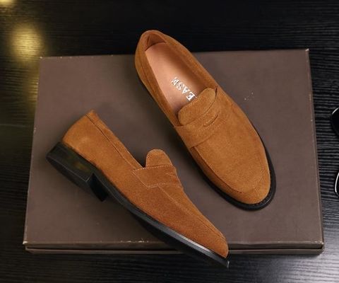Kerajinan Suede Cortex Klasik Pria Kulit Loafers / Pria Casual Suede Loafers