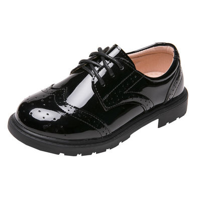 Sepatu Sekolah Kulit untuk Semua Musim Dilapisi Kulit Kenyamanan dan Gaya