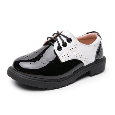Sepatu Sekolah Kulit untuk Semua Musim Dilapisi Kulit Kenyamanan dan Gaya