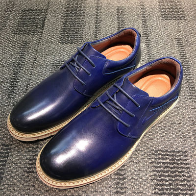 Microfiber dilapisi Pria Casual Flat Shoes, Suede Flat Leather Shoes Untuk Pria