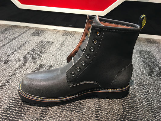 Super Lace Up Pria Casual Boots Sepatu, Tulang telapak Tulang Sepatu Sneaker