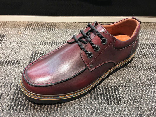 OEM Pria Casual Sepatu Kulit Suede Pria Putih Sepatu Flat
