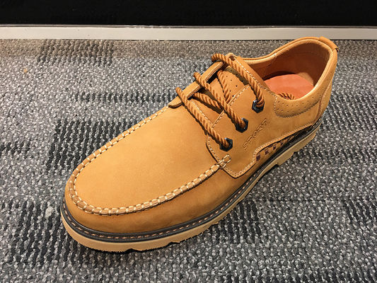 Kulit Suede renda sepatu olahraga, Pria sepatu lantai datar sepatu kasual warna hitam