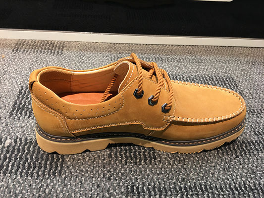 Kulit Suede renda sepatu olahraga, Pria sepatu lantai datar sepatu kasual warna hitam