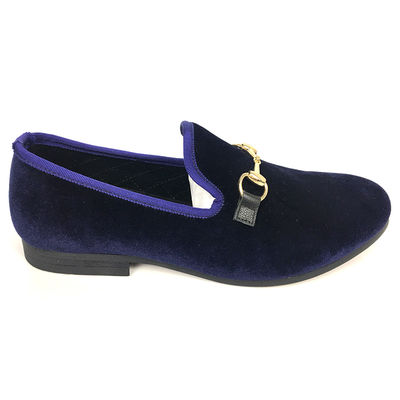 OEM Desain Suede Kulit Pria Hitam Lantai Sepatu renda Up Bahan Nyaman