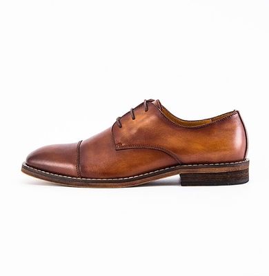 Waterproof Pria gaun pengantin Sepatu renda sampai Flat Heel Bergaris Slip On Sepatu