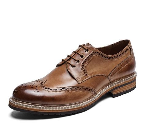 Genuine Leather Men's Wedding Dress Shoes Handmade Men's Casual Leather Shoes