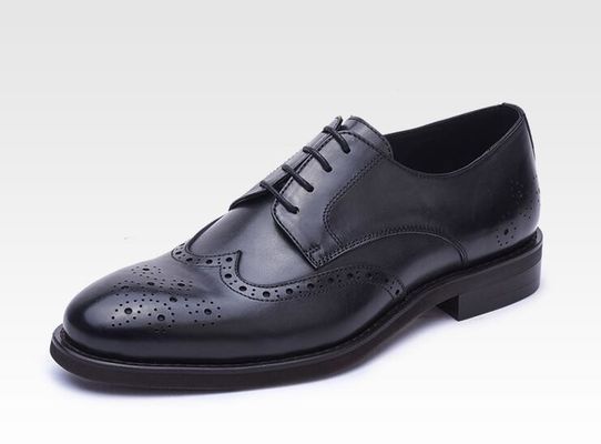 Outdoor Pria Brown Patent sepatu kulit, Campuran warna Square Toe Men sepatu mewah
