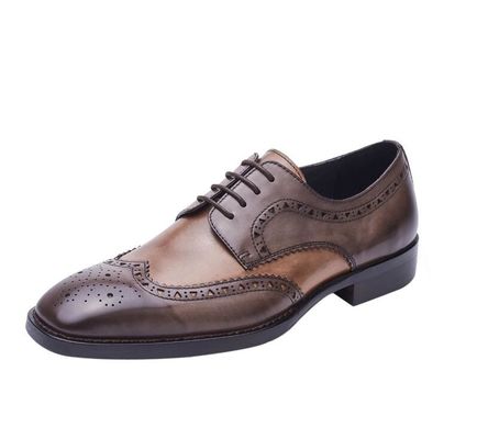Desainer Italia Pria Formal Dress Sepatu Klasik Formal Oxford Sepatu Untuk Pria Sepatu
