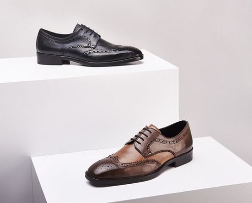 Desainer Italia Pria Formal Dress Sepatu Klasik Formal Oxford Sepatu Untuk Pria Sepatu
