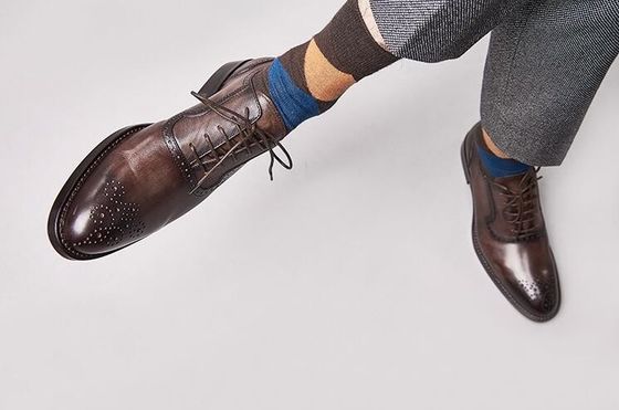 Klasik PU Pria Formal Dress Shoes Gaya Oxford Sepatu buatan tangan untuk bisnis